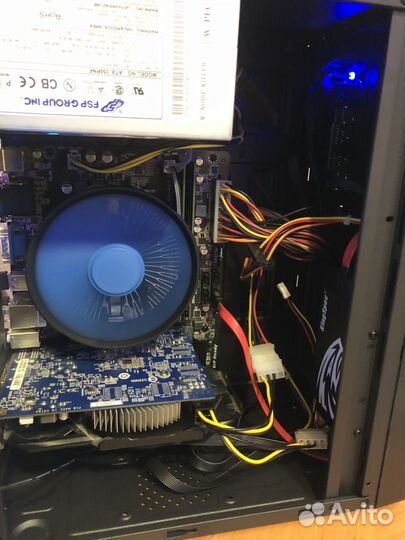 Игровой системный блок, i3 6100, gtx 750