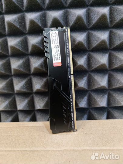 Озу 4Gb DDR4 Kingston HyperX fury Black NEW