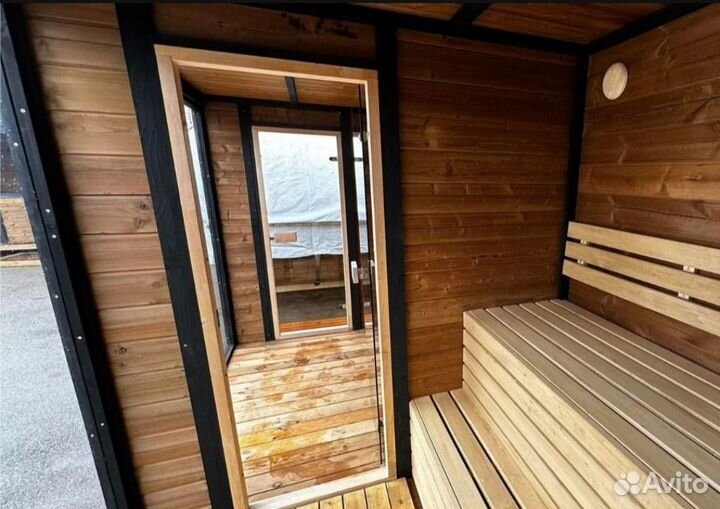Баня с купелью под ключ