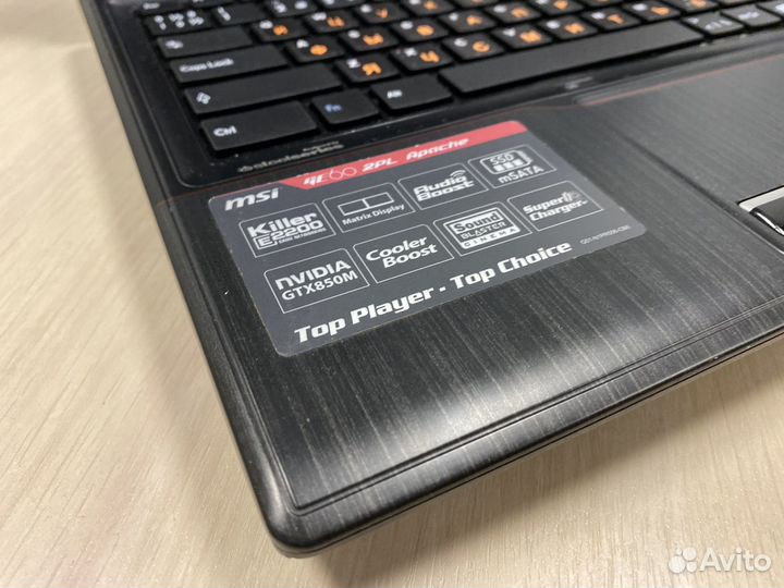 Игровой MSI GTX 4GB/IPS/core I5/8 RAM/SSD