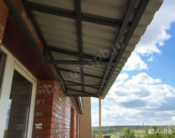 Балконная крыша