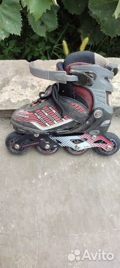 Роликовые коньки детские раздвижные