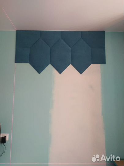 Мягкие стеновые панели в прихожей