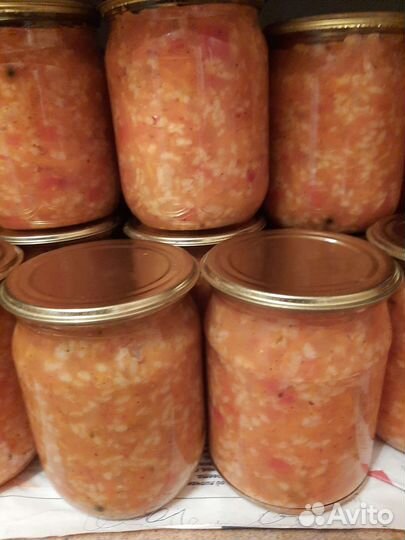 Домашние соленья, закуски, лечо, аджика 2023год