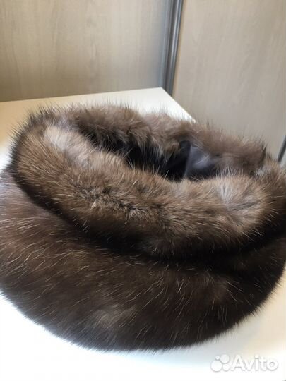 Шапка соболь женская