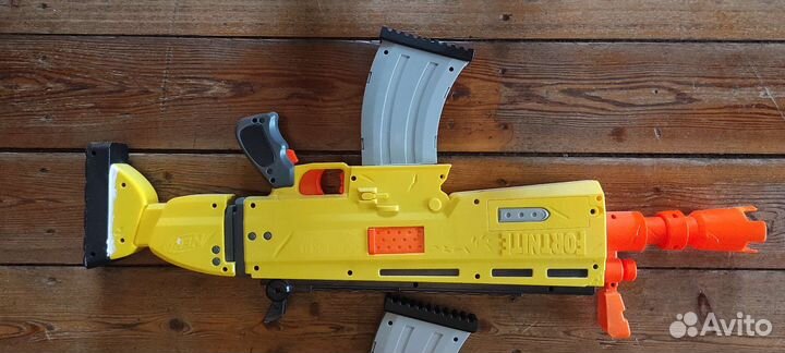 Бластер nerf fortnite