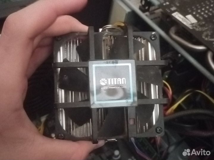 Кулер процеccорный Titan DC-K8K925Z/N