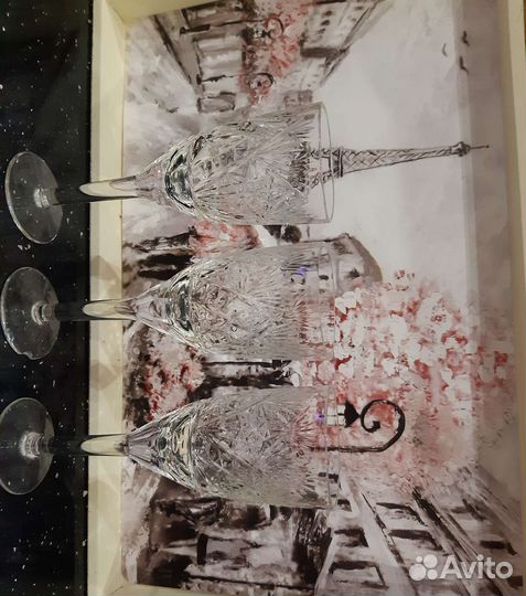 Хрустальные фужеры