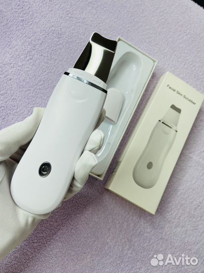 Лопатка для чистки лица. уз скрабер