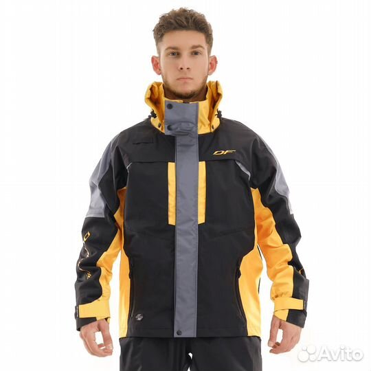 Куртка quad PRO black-yellow 2023