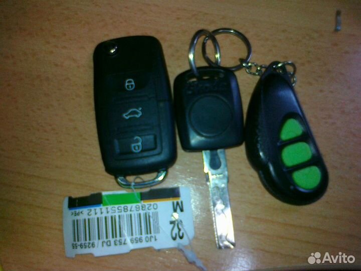 Новый выкидной автоключ объединить с сигнлкой