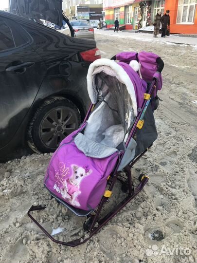 Зимняя коляска