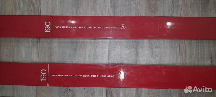 Продам пластиковые лыжи Karjala