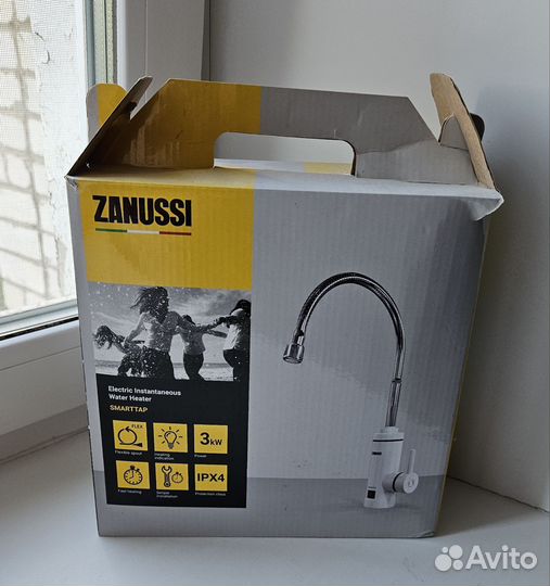 Проточный водонагреватель кран