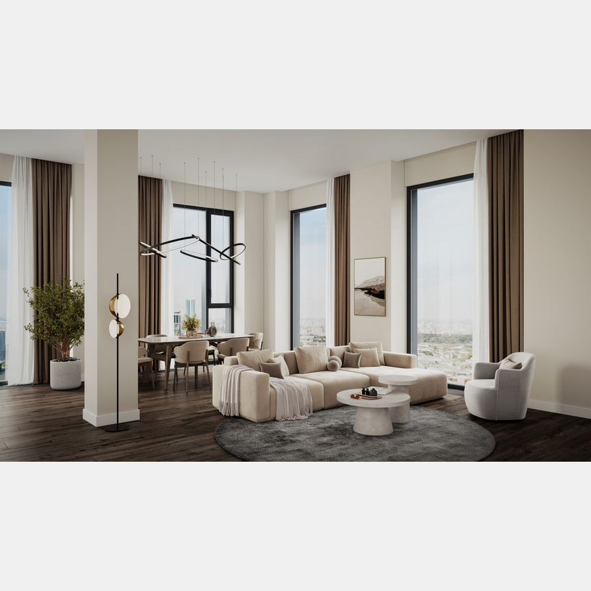 1-к. квартира, 35 м², 15/48 эт.