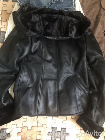 Куртка дубленка новая 44-46