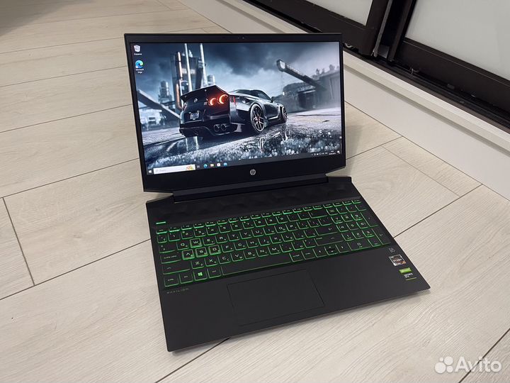 HP Pavilion Gaming GTX1650TI/60Гц/R5/8/512SSD