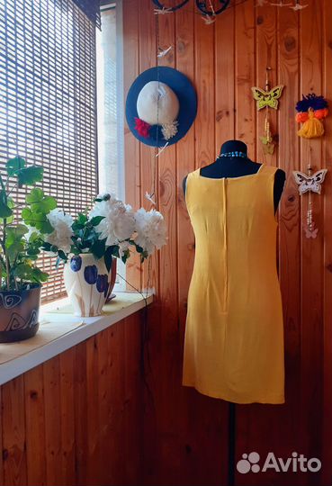 Новое платье Dorothy Perkins вискоза+лен раз.46