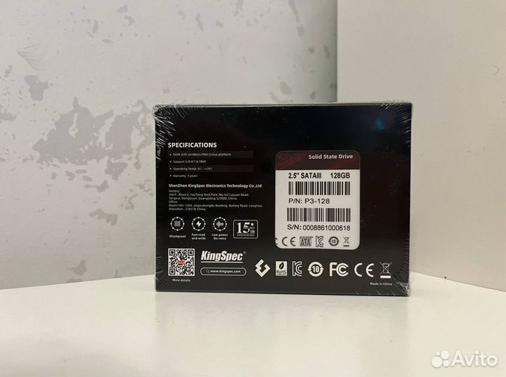 SSD kingspec 128GB