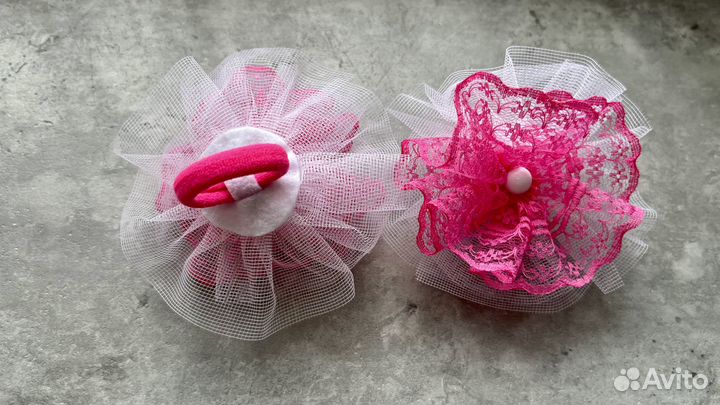 Резинки бантики для волос