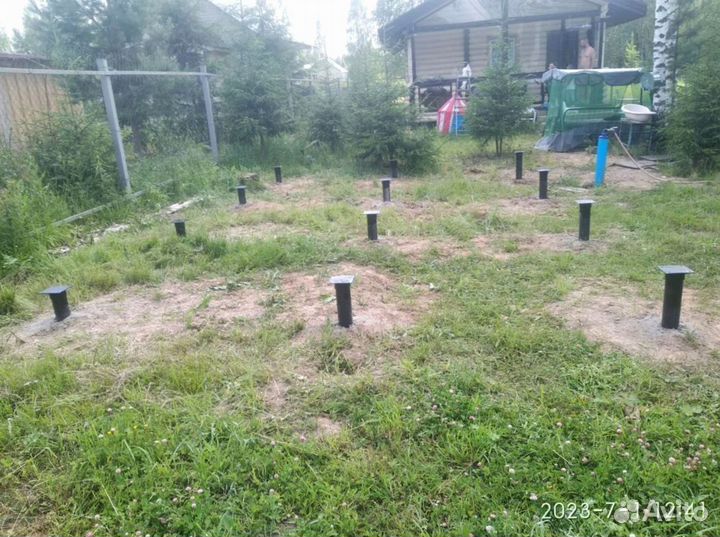 Винтовые сваи под ключ