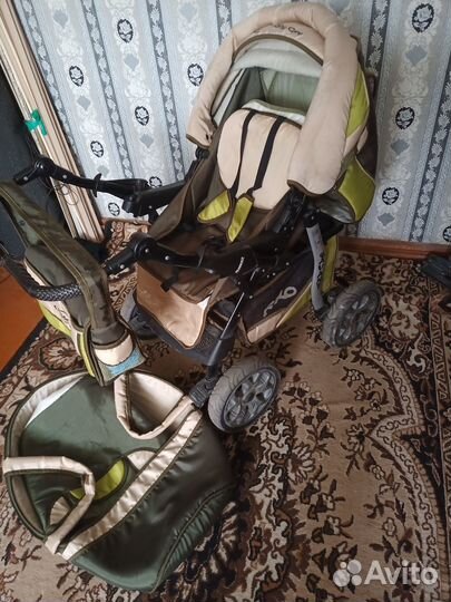 Универсальная детская коляска лето-зима