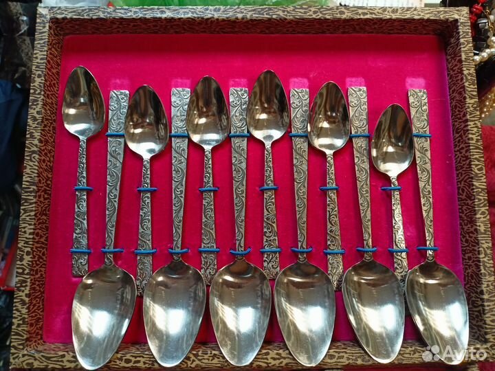 Набор столовых приборов на 6 персон, нержавейка