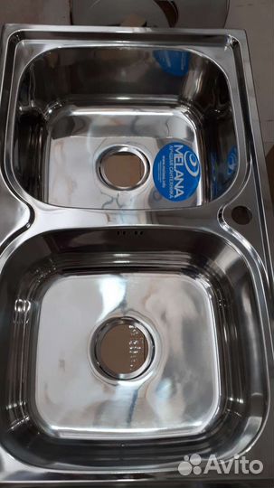 Мойка врезная из нержавеющей стали