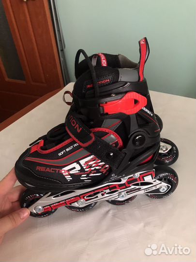 Роликовые коньки детские раздвижные 26-31р