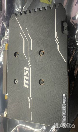 Видеокарта MSI GeForce RTX 2060 ventus XS 6GB