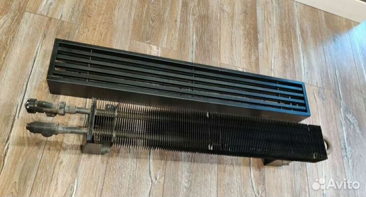 Конвектор напольный водяной кзто