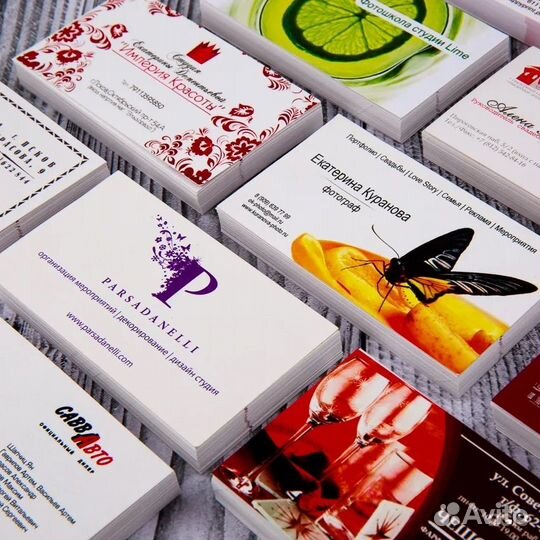 Визитки листовки буклеты