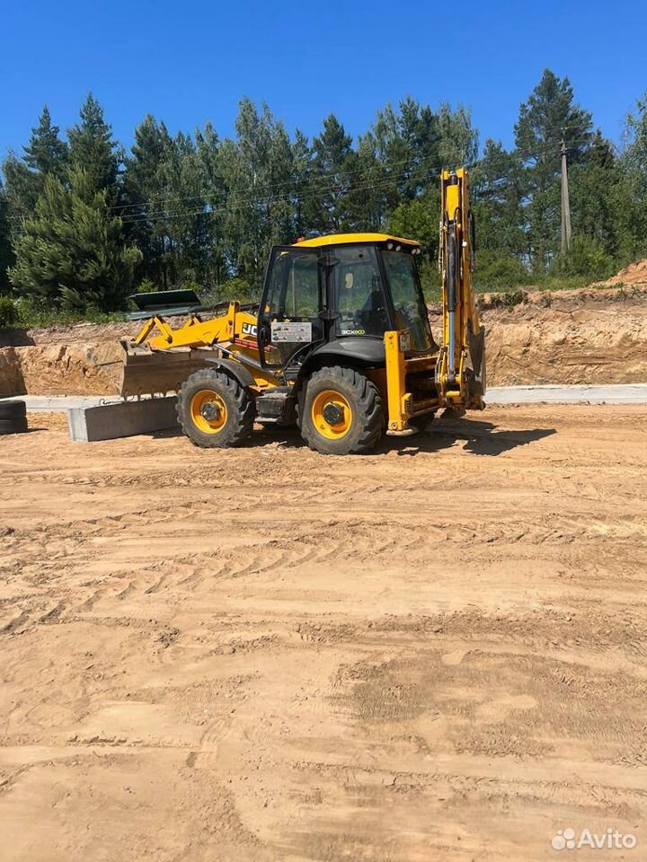 Аренда погрузчика трактора JCB