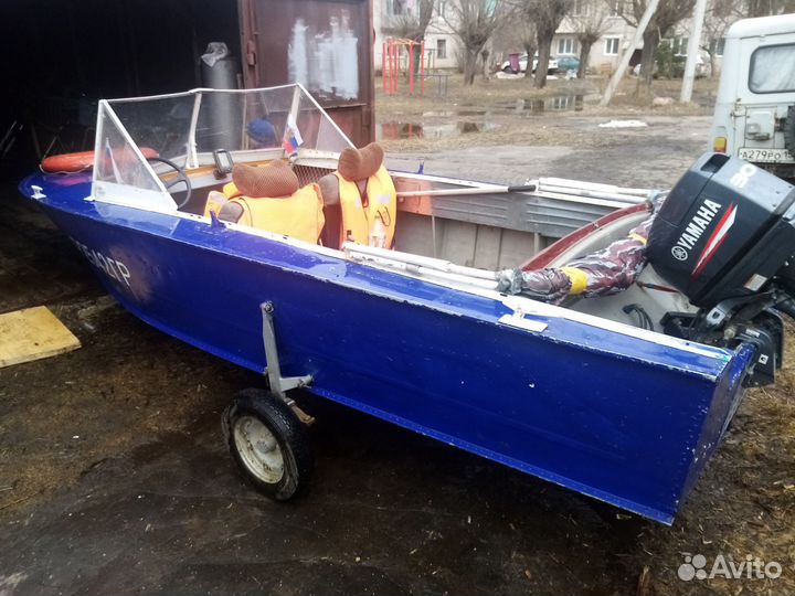 Продам катер прогресс 4 с мотором yamaha 30hwcs