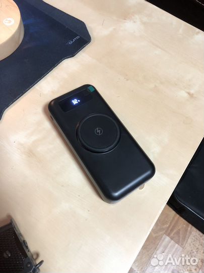 Внешний аккумулятор 20000 мАч Беспроводная зарядка