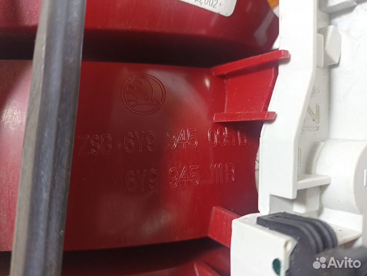 Фонарь задний Skoda Fabia 1 универсал