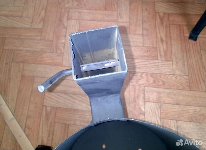 Печь под казан с трубой разборная