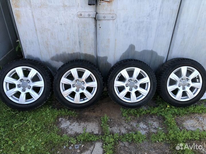 Колеса в сборе r16 зимние Audi