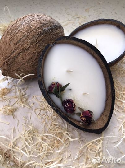 Натуральные свечи и подсвечники ручной работы