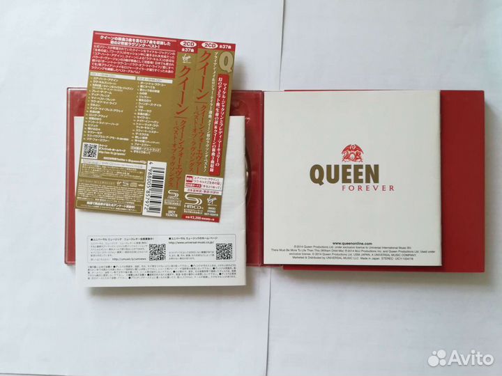 Queen Forever/ 2*SHM-CD Japan 1st press Deluxe OBI