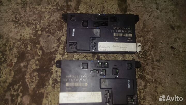 Mercedes W211 Блоки дверные
