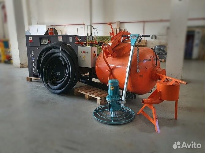 Комплект для полусухой стяжки пола 37 кВт