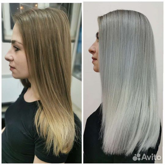 Окрашивание волос на длинные волосы качественно