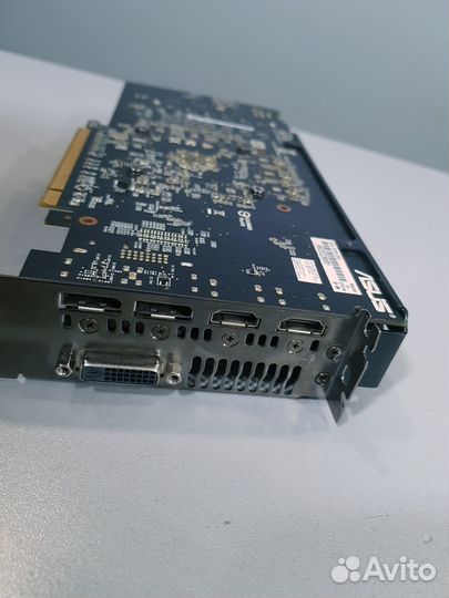 Видеокарта asus dual RX 580-O8G