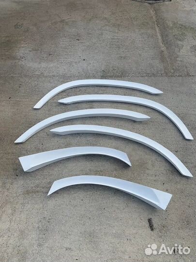 Расширители колесных арок BMW X5 E53 стеклопластик