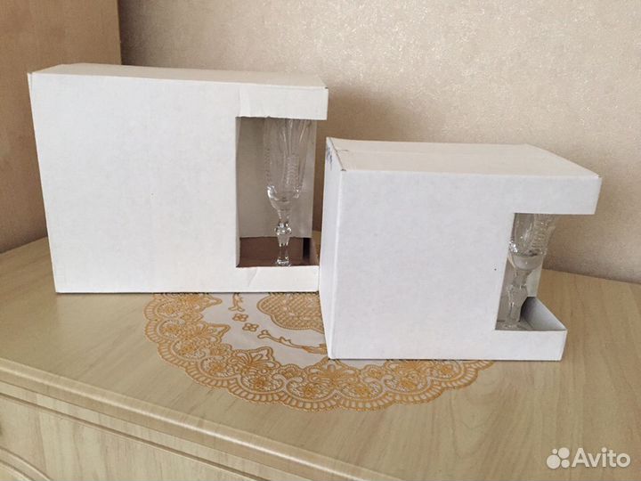 Хрустальные бокалы 