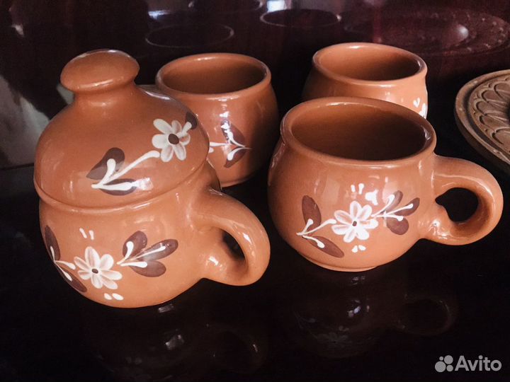 Новый керамический пищевой набор из 4-х изделий