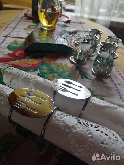 Держатели для салфеток 8 шт. сервировка стола