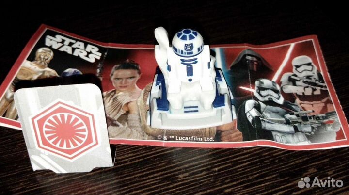 Игрушки из киндера star wars