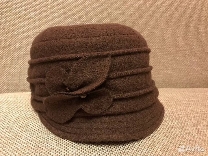 Новая Шляпа Американка Шерсть в коробке